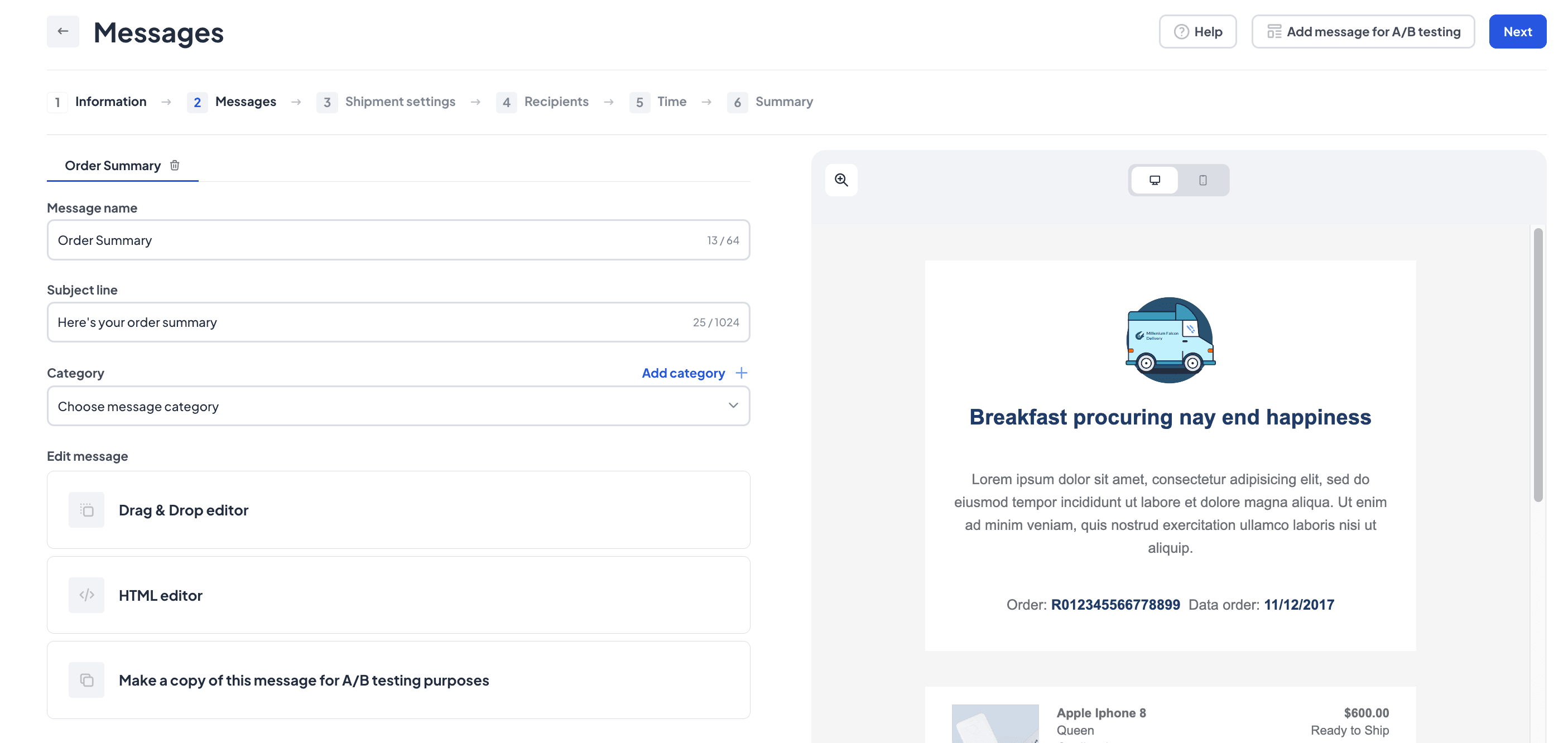 Real-time behavioural analytics